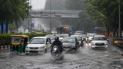What is trending in Delhi today: 49mm rain, traffic chaos, more showers
