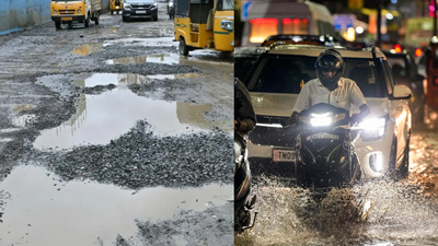 What’s trending in Chennai today: Roads crumble, rain disrupts traffic, drains race against monsoon
