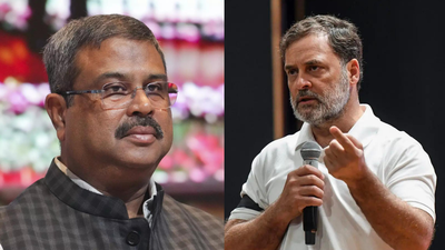 Dharmendra Pradhan calls Rahul Gandhi 'habitual liar', takes 'selective democracy' jibe at Congress