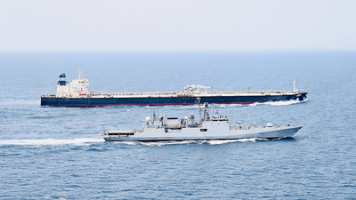 As Gulf tensions reach Bab el-Mandeb, Indian Navy escorts cargo ships through troubled waters