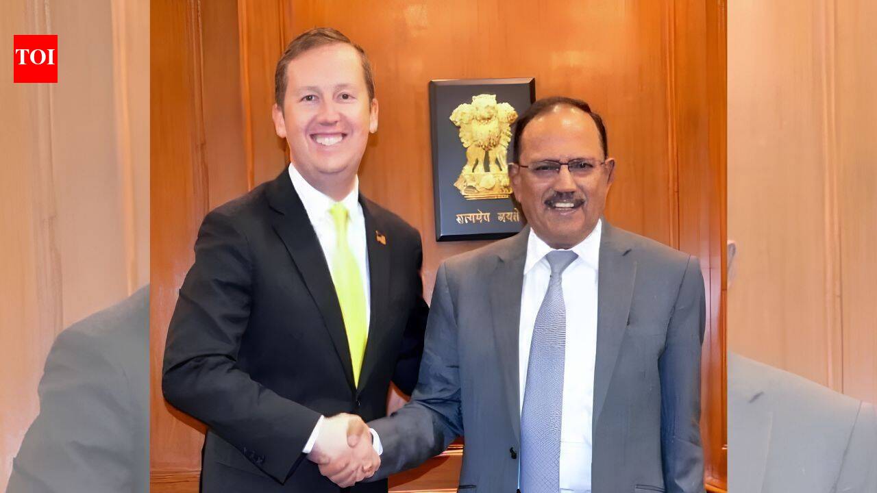 'Discussed India-US ties': US ambassador Sergio Gor meets NSA Ajit Doval