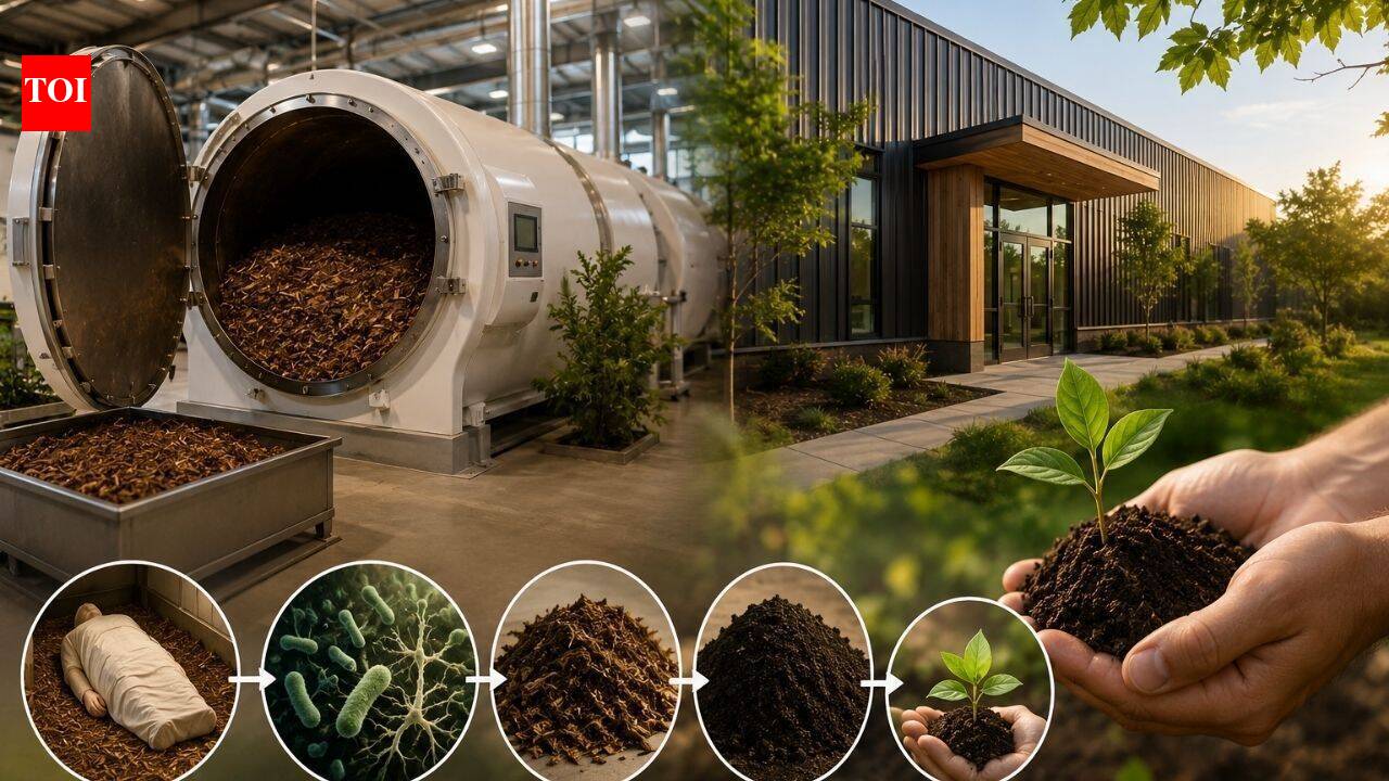 Maryland's first human composting facility offers an alternative to burial and cremation