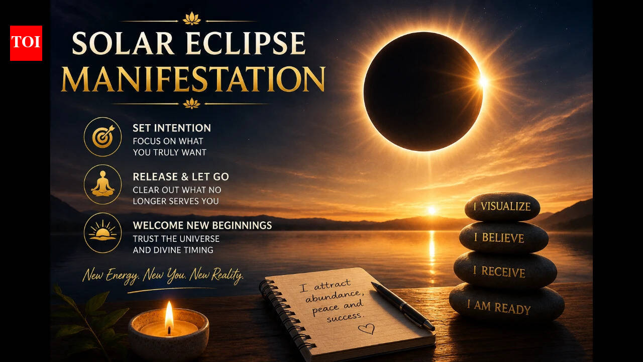 Solar Eclipse Manifestation: Seven affirmations guide intention-setting; link words with action