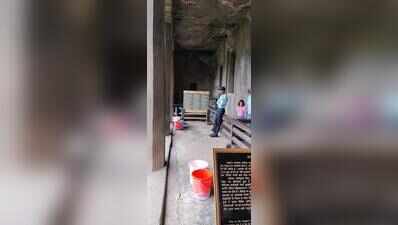 Buckets signal monsoon seepage woes at Ajanta again