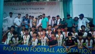 Bharat Singh scores hat-trick as Bikaner drub Kota 4-1 to win Rajasthan Boys Junior Football Championship