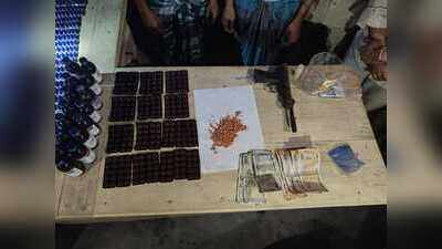 Drugs, fake notes & air gun seized in Dhubri, 1 held