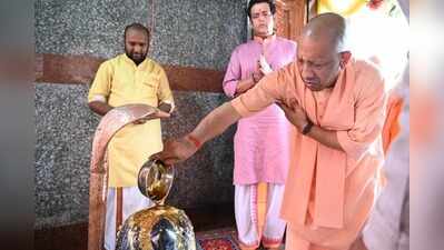 With ‘Rudrabhishek’ Yogi prays for public welfare at Mansarovar temple