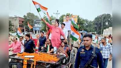 BJP functionaries step up Tiranga Yatras across Jind ahead of I-Day