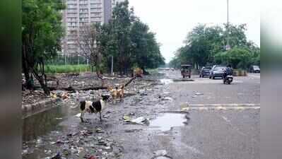 Drizzle and lack of sunshine bring familiar picture of Indirapuram back
