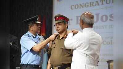 Christ varsity VC awarded NCC’s honorary colonel rank