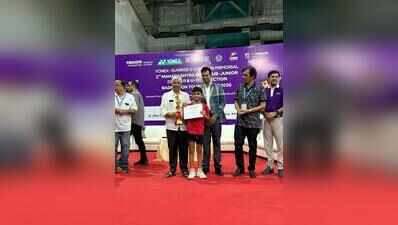 Young Nagpur shuttlers shine in Amravati state badminton meet