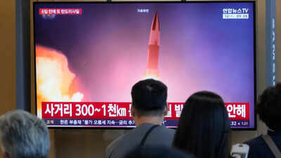 North Korea fires second ballistic missile in a week ahead of US-South Korea war drills