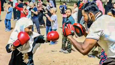 Boxing coach who gives kids a fighting chance