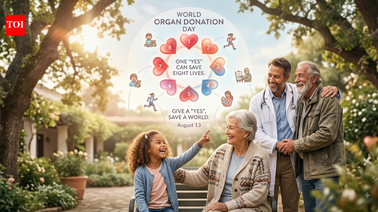World organ donation day: One ‘yes' could give eight people a second chance at life