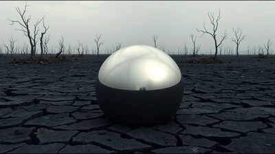 A Florida family found a strange metal ball after a fire. It seemed to move on its own and puzzled the US Navy