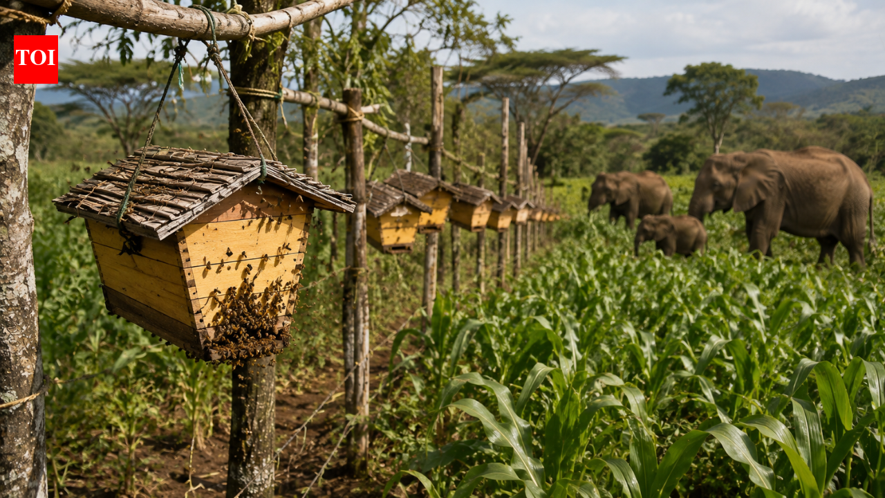 In 2024, a nine-year Kenya study showed how 365 beehives protected crops