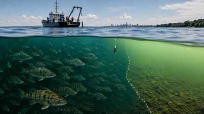 Lake Erie fish gather near low-oxygen zones as scientists study how climate change could reshape their habitat