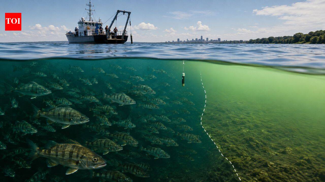 Lake Erie fish gather near low-oxygen zones as climate change reshapes habitat