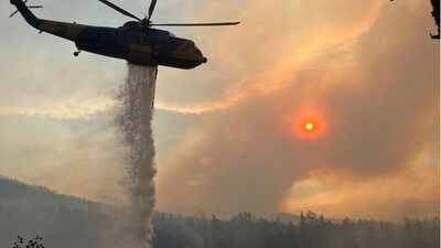  British Columbia drought puts region on high fire alert