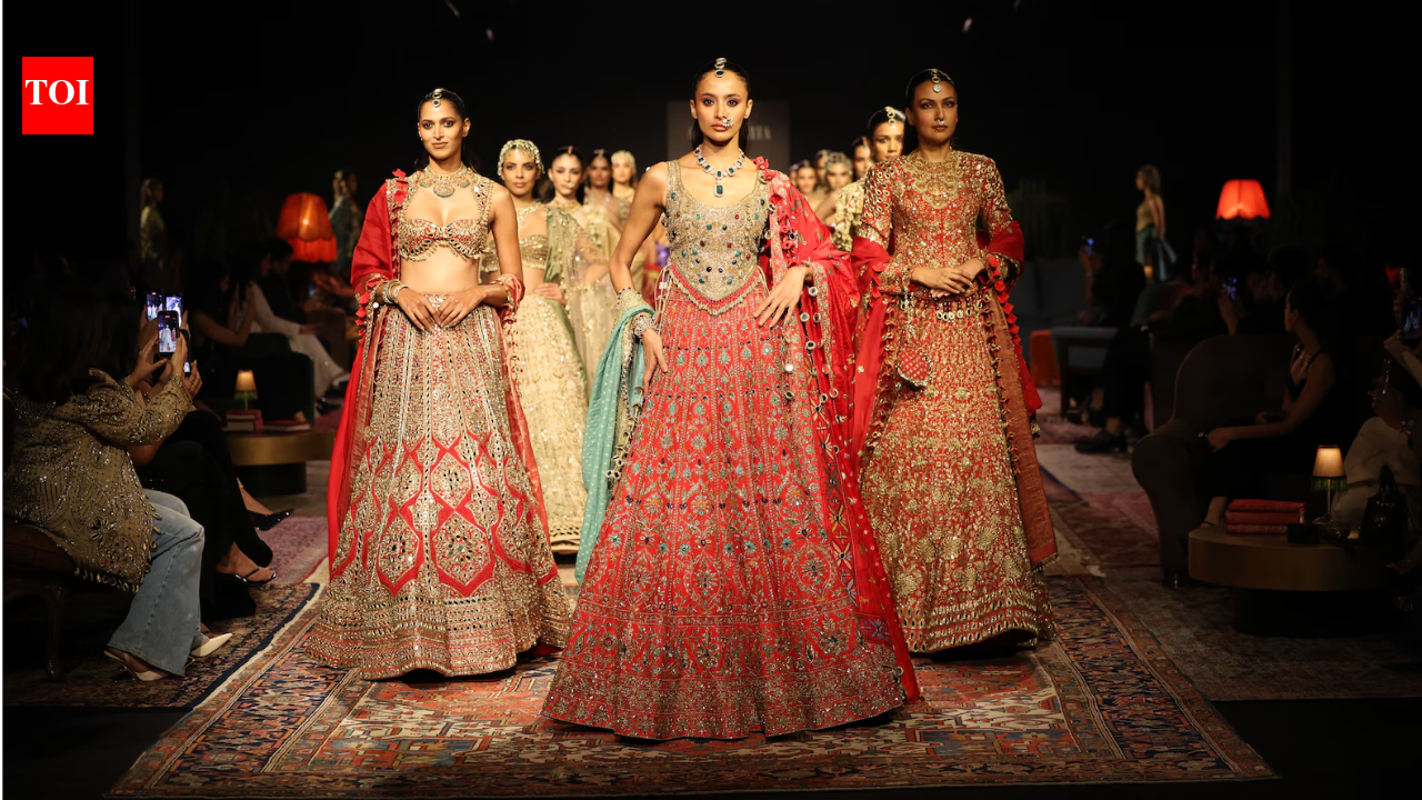 Arpita Mehta wants Indian couture to feel less ‘perfect' but more ‘personal', and her latest collection proves why