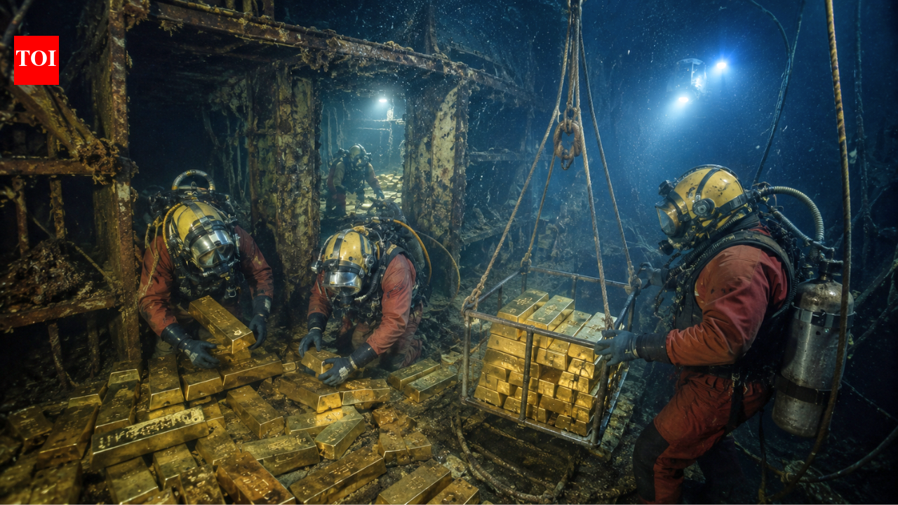 465 Soviet gold bars sank in 1942. 40 years later, divers found them