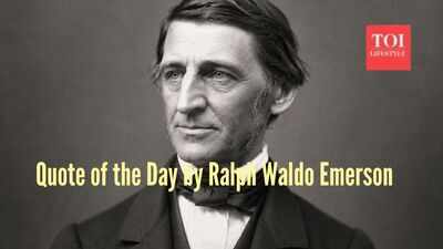 Quote of the Day by Ralph Waldo Emerson, "The only person a man or a woman is destined to become is the person...."