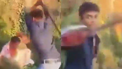 Dragged from auto, hacked 20 times with sword: Gorakhpur contractor's revenge killing caught on cam