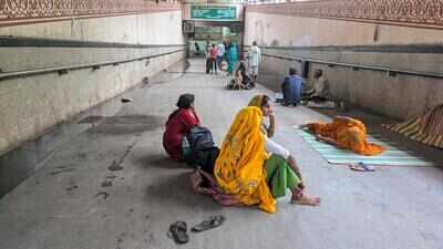Jaipur’s pedestrian underpasses turn into shelters, unused spaces