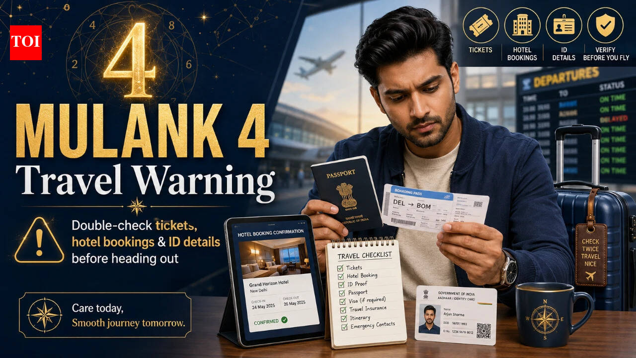 Mulank 4 travel warning: Double-check tickets, hotel bookings & ID details before heading out