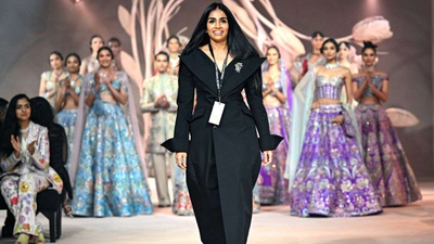 Aisha Rao makes a case for couture that feels romantic, restrained, and seriously modern with her latest runway offering