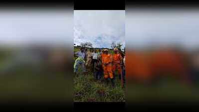 Solo trekker rescued after 100m fall