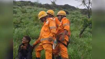 Solo trekker rescued after 100m fall