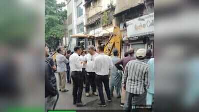 PCB anti-encroachment drive clears over 50 illegal structures in Camp