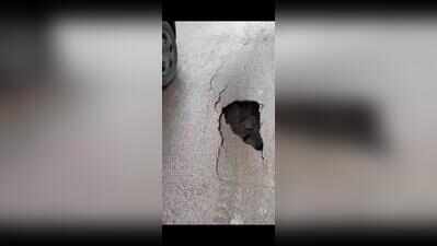 PMC’s water works damage road in Upper Indiranagar, traffic diverted for repairs