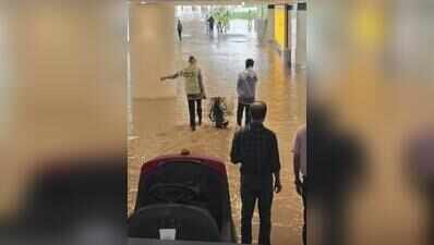 Noida Airport waterlogging triggers war of words