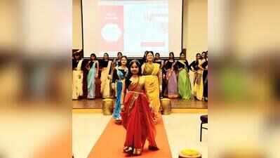 LAD students bring India’s handloom diversity on  ramp
