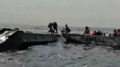 Ferry overturns in Zimbabwe lake killing at least 44