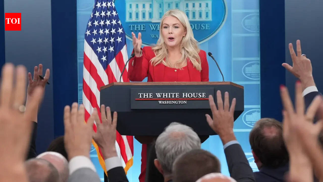 Leavitt to leave White House podium to become MAGA warrior mom