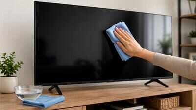 Can I use soapy water to clean TV screen? Here’s what you should know