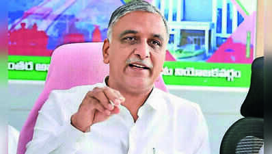 Harish Rao demands cancellation of Raidurg land auctions.