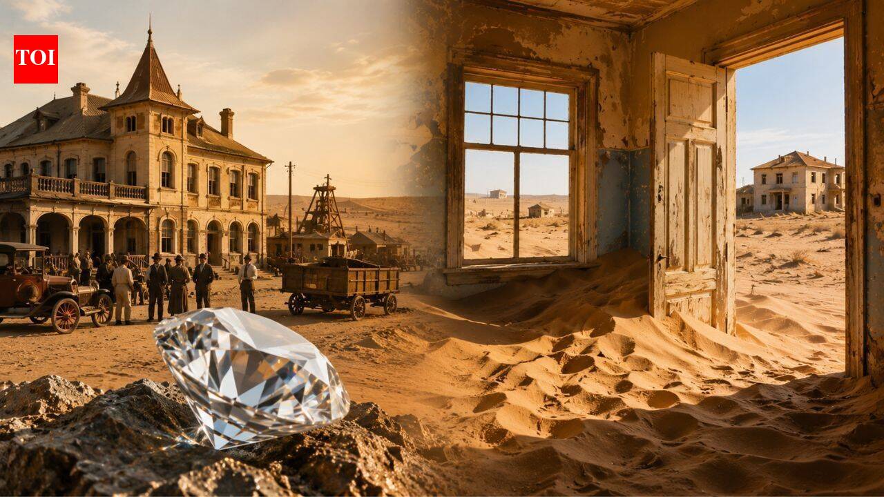 How diamonds made Kolmanskop rich before turning it into a ghost town
