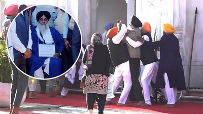 Watch: When gunman tried to assassinate Sukhbir Badal at Golden Temple in 2024