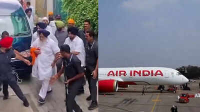 Evening news wrap: Sukhbir Badal attacked in Nanded; Air India begins pilot drug testing, & more
