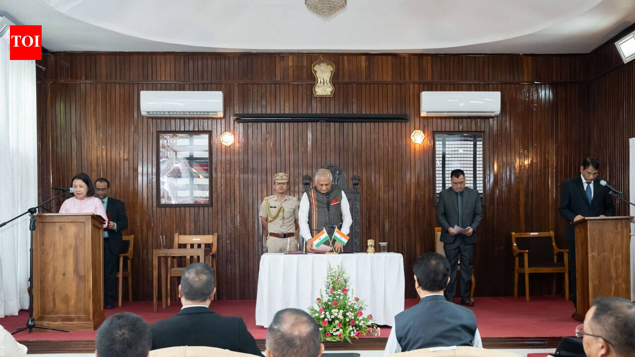 Retired IAS officer K Lalrinzuali sworn in as MPSC member