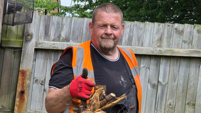 Meet Stephen Jalland: 57-year-old English handyman clearing gardens for free after one Facebook post sparked a wave of requests for help