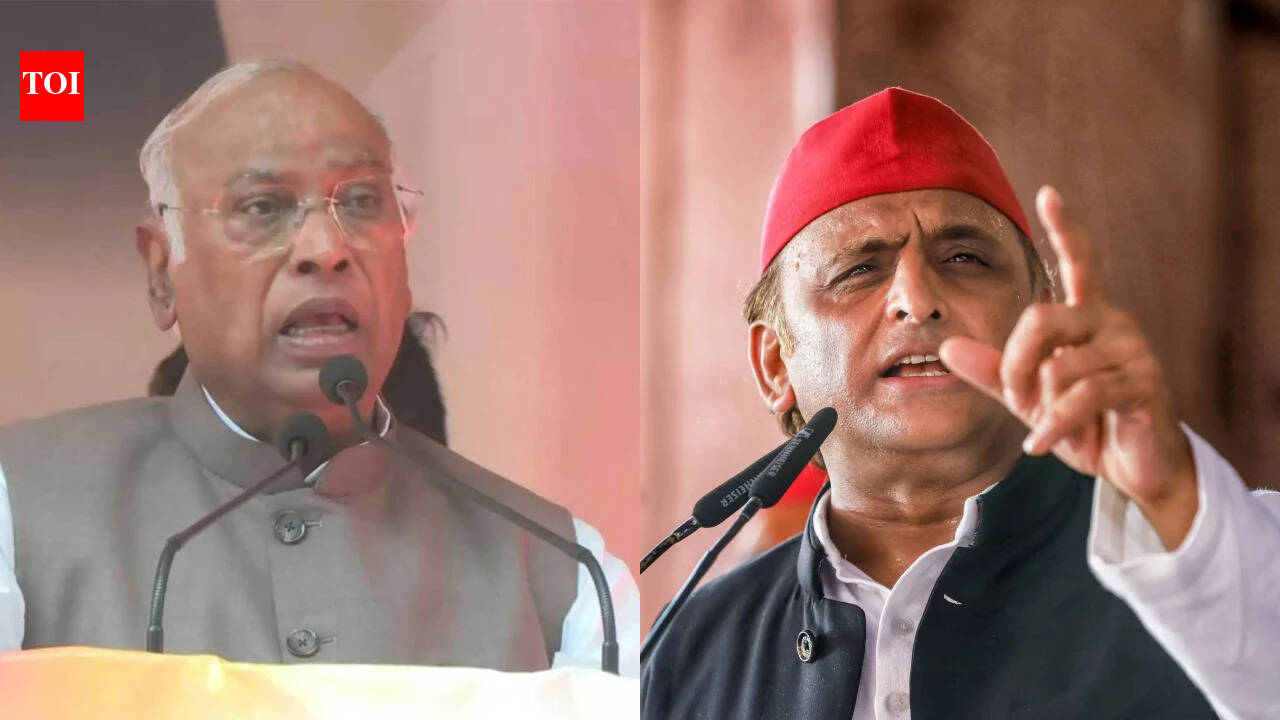 'Purify your own minds': SP’s Akhilesh hits out at BJP over 'suddhikaran' at Kharge rally venue