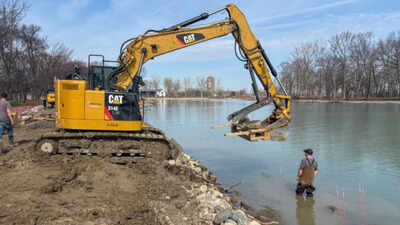 Michigan's historic Ford House is replacing concrete shoreline with natural habitat; the $7 million project will restore 1 mile of shore and 17.5 acres of aquatic and wetland habitat
