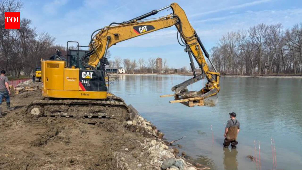 Michigan's historic Ford House is replacing concrete shoreline with natural habitat; the $7 million project will restore 1 mile of shore and 17.5 acres of aquatic and wetland habitat