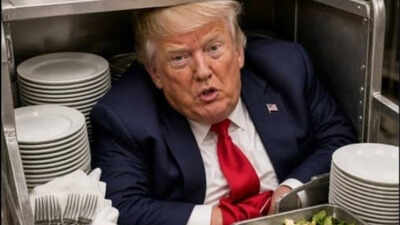 'Soon in a trash can': Iran mocks Trump's secret getaway via catering truck