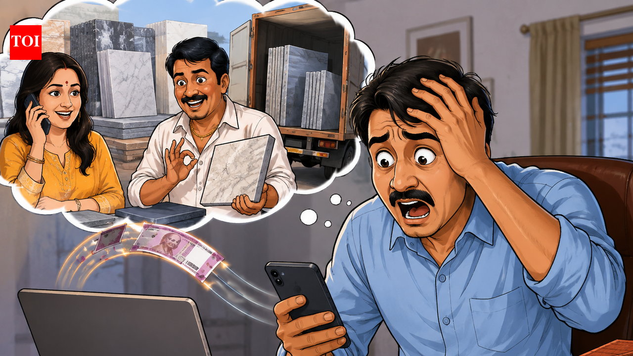 Man duped of Rs 4.6 lakh in fake marble deal